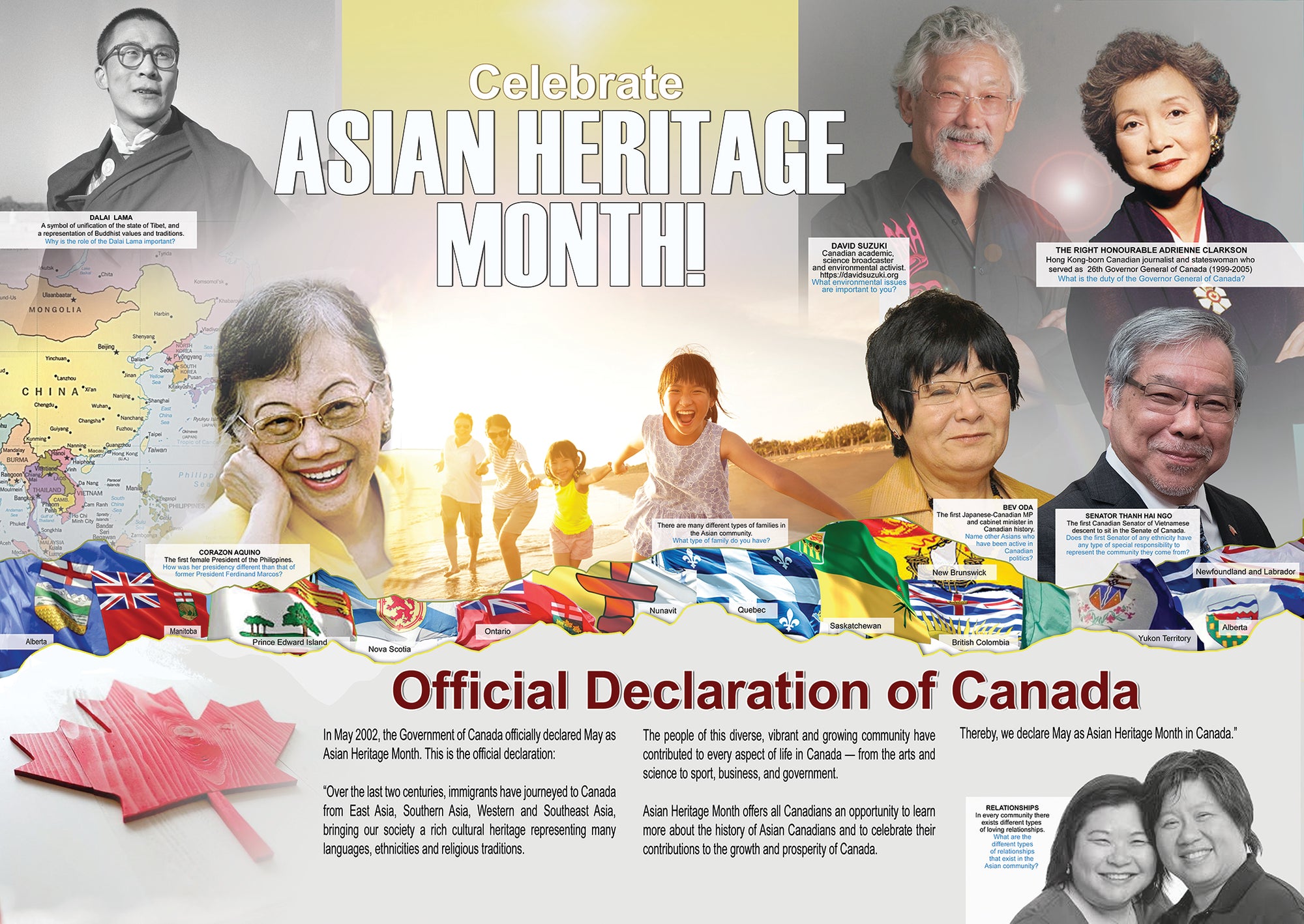 Asian Heritage/ Women's History Month Posters (Ultimate Set) 7 posters for only $85