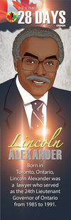 Beyond 28 Day (Canada): Honourable Lincoln Alexander (Politician) - The LEGACY Collexion