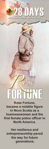 Beyond 28 Day (Canada): Rose Fortune (1st Police woman) - The LEGACY Collexion