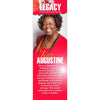 A bookmark, ideal for Black History Month featuring Jean Augustine, created by African-Canadian artist Robert Small.