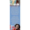 A bookmark, ideal for Black History Month featuring Jean Augustine, created by African-Canadian artist Robert Small.